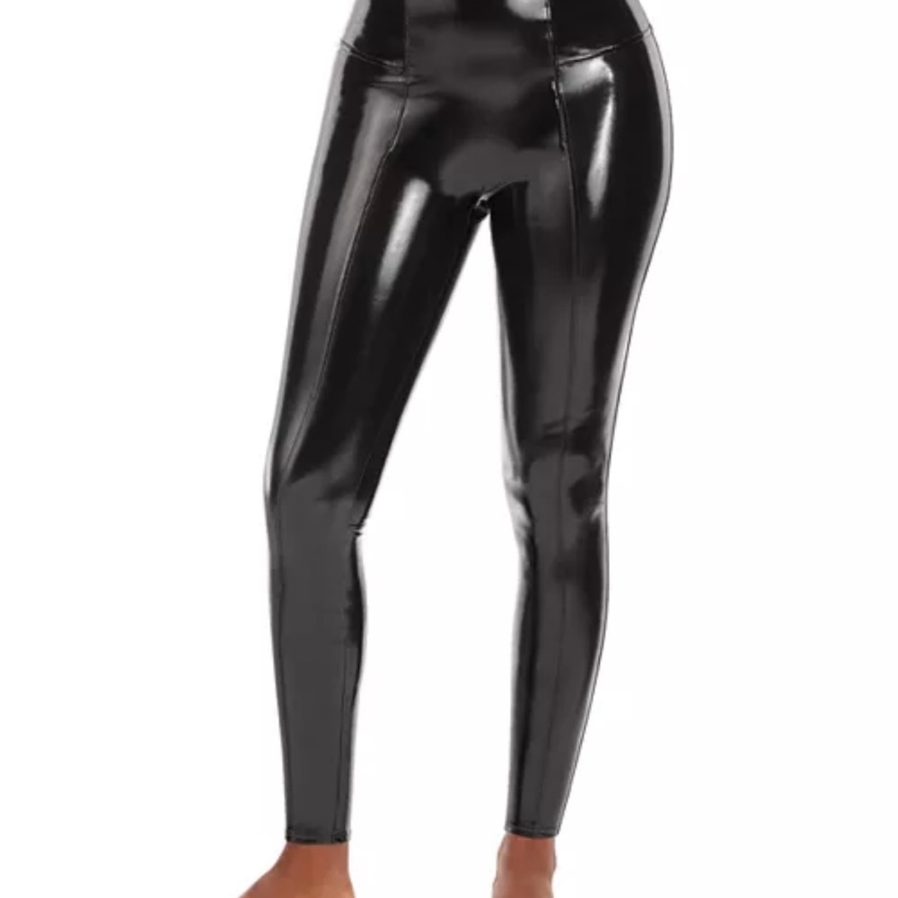 Spanx Faux Patent Leggings